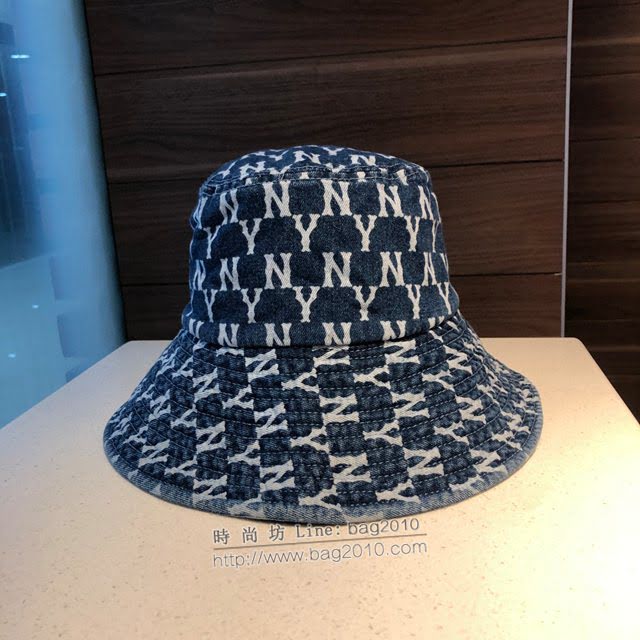 NY男女同款帽子 MLB經典刺繡漁夫帽遮陽帽  mm1185